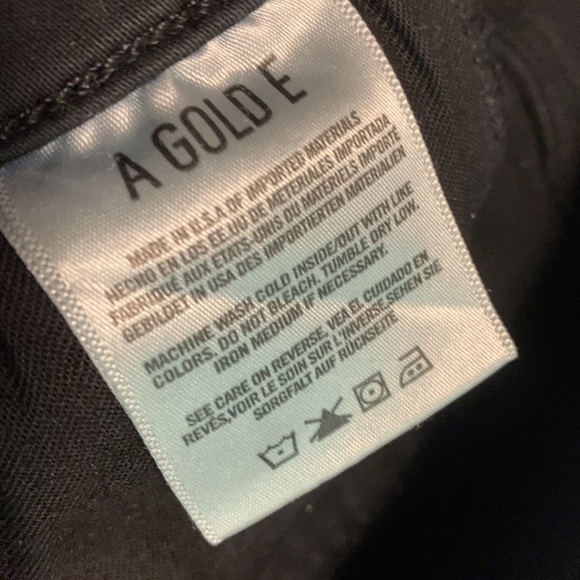 Agolde “Sophie” Black Distressed Skinnies - Women’s Size 27 - Picture 9 of 10